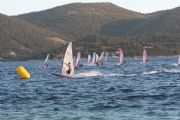 Prv slalom vyhral CRO54 - Ivan Belamaric-ibenik.