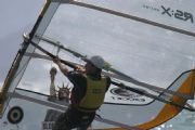 Practice on the lake before the competition