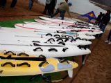 All the longboards used in the championshipp